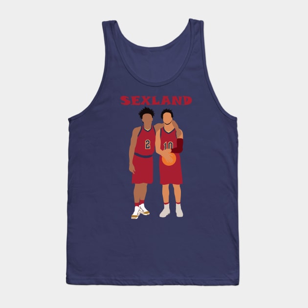 Collin Sexton Darius Garland "Sexland" Tank Top by xRatTrapTeesx